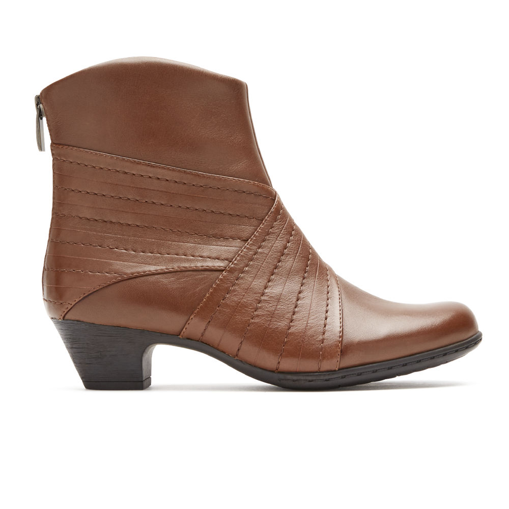 Rockport Singapore Womens Booties - Faline X Brown - RK4306527